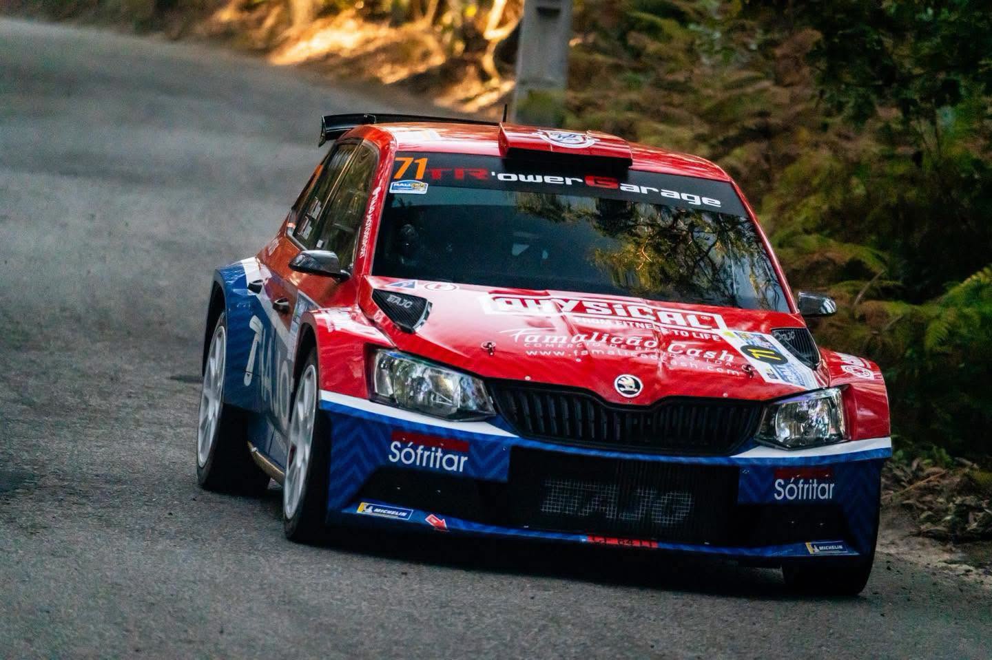 Tiago Silva / Pedro Alves em Skoda Fabia R5